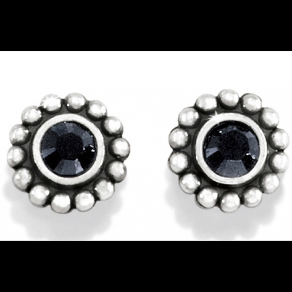 Black Brighton Twinkle Studs
